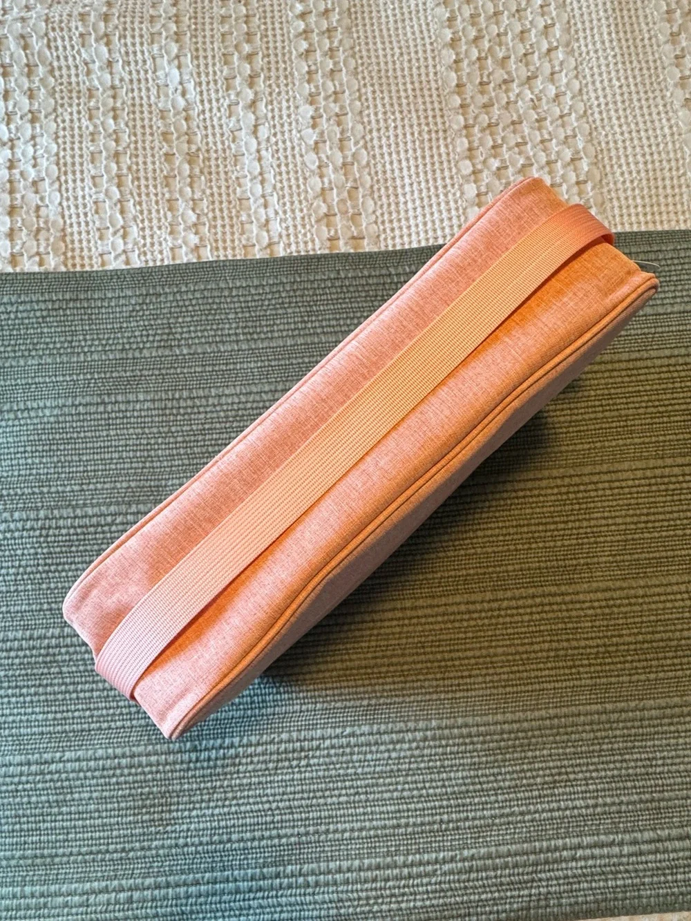 Pink Canvas Wine Cooler Bag